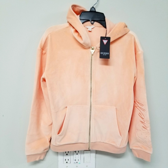 Guess Hoodie Active Soft Sweater Girls Sz 12 - Picture 1 of 6